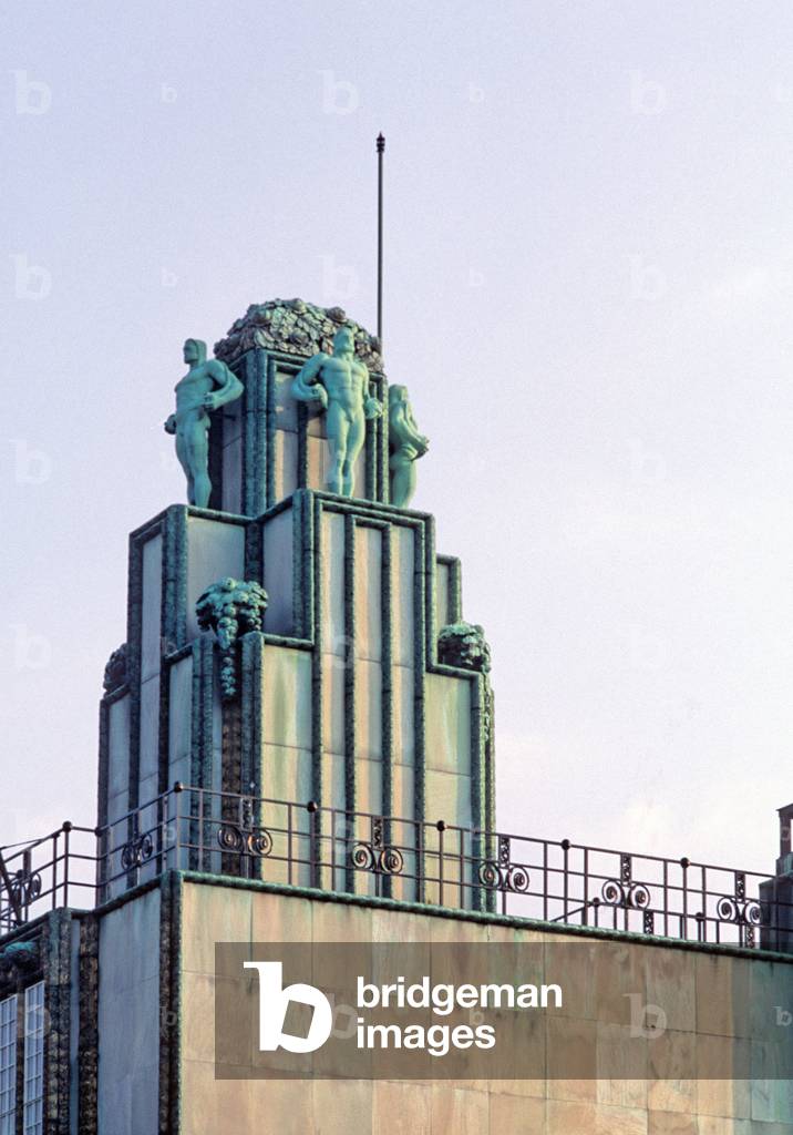 The Stoclet Palace in Brussels (Belgium), by Josef Hoffman, 1999 (photo)