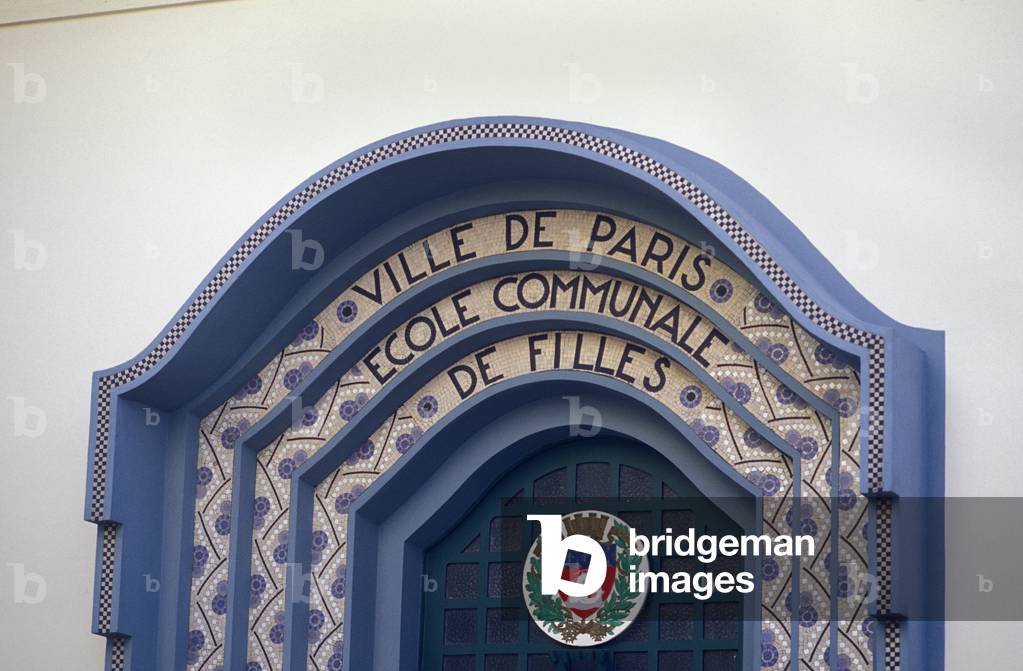 Primary school in Paris.