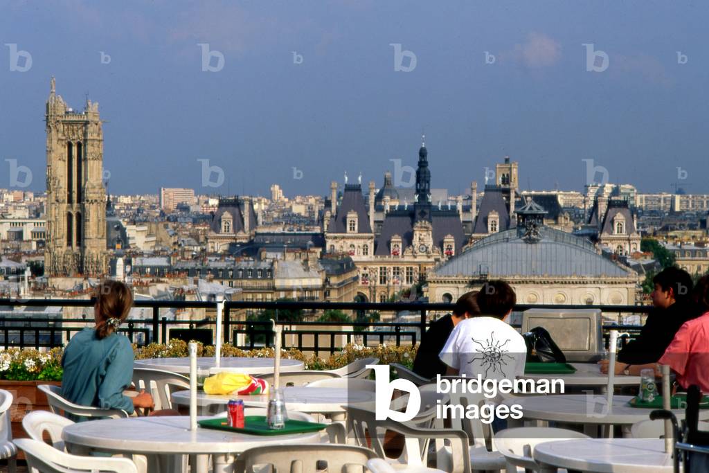Panoramic view of Paris.