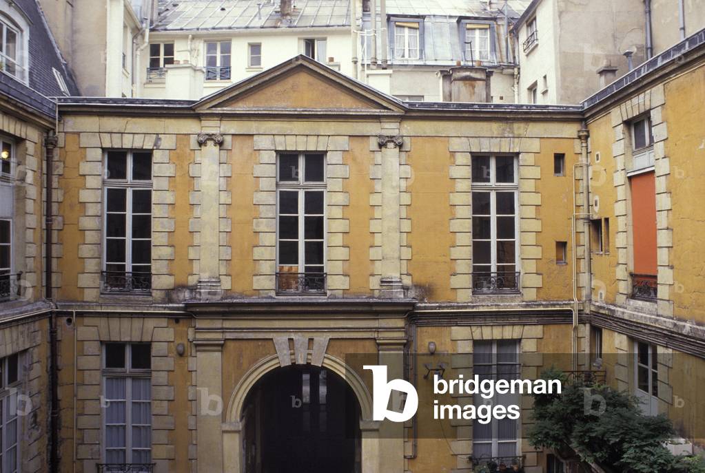 The Lycee Victor Hugo in Paris 3rd arrondisssement. Architect Anatole de Baudot (1834-1915).
