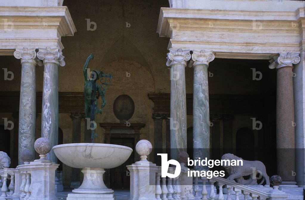 Villa Medicis in Rome, Italy. Photograph 10/10/00.