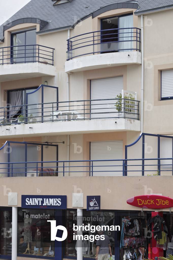 The city of Benodet in Brittany.