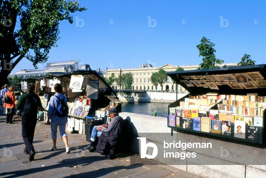 Book makers in Paris.