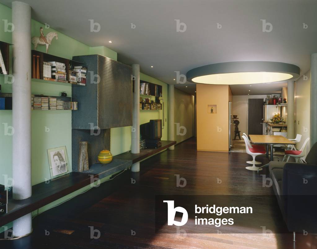 Maison Parisienne, Paris 75017. Architecture by Christophe Lab, 1999. Photography 1999