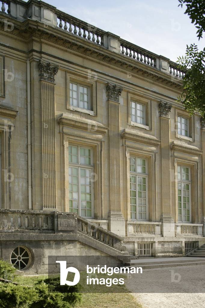 Le Peer Trianon a Versailles, architect Jacques Anges Gabriel, 1760-1764. Parc du Chateau de Versailles (Yvelines, Ile de France).