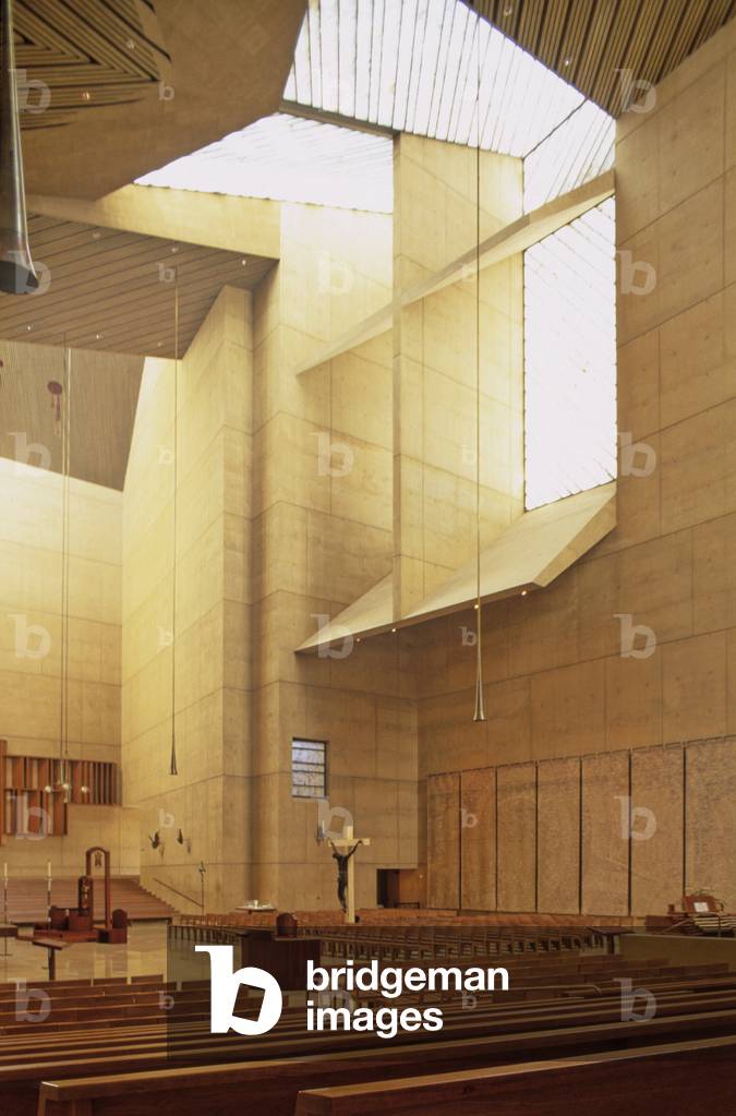Cathedrale Notre Dame des Anges, 555 West Temple Street, Los Angeles (California, USA). Architect Rafael Moneo, 2002.