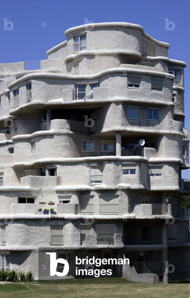 Housing cite Pasteur Montplaisir in Angers (Maine et Loire). End of construction 1976, architect Pavel Kalouguine.