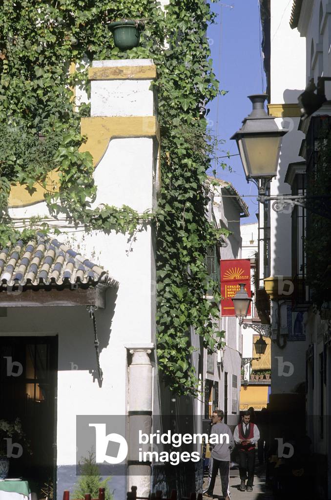 The district of Santa Cruz in Seville (Spain). photography 28/03/97.
