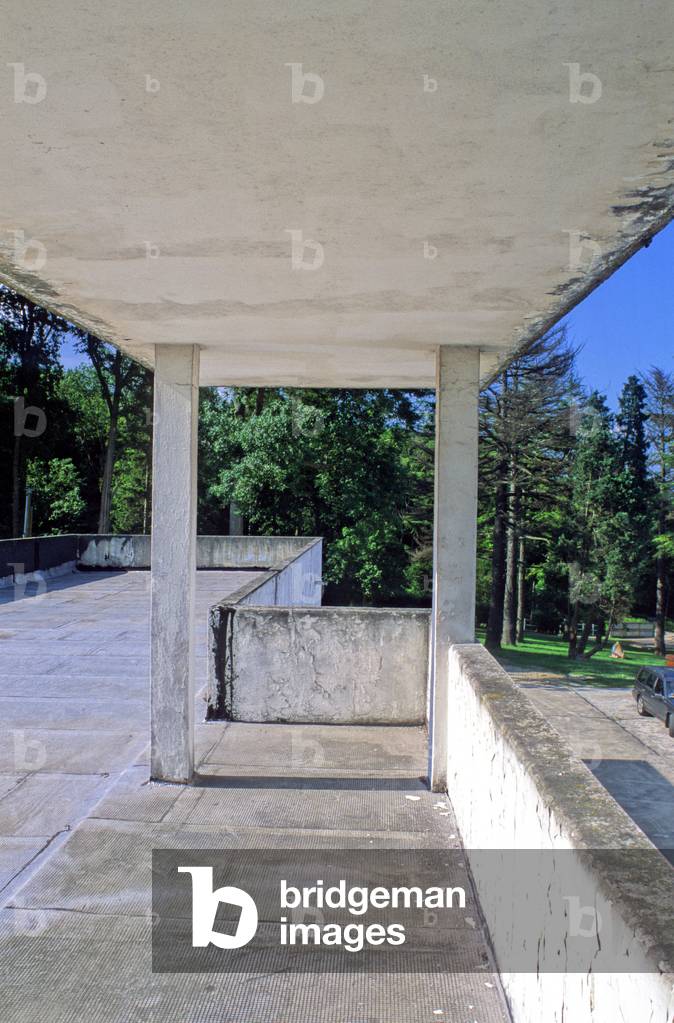 Villa Poiret in Mezy sur Seine (Les Yvelines). Construction 1924, architect Rob Stevens Mallet (1886-1945). Built for designer Paul Poiret.Photography 2000.