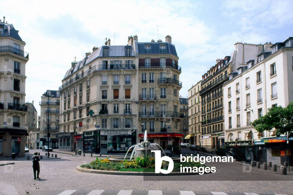 Quartier de la rue Mouffetard in Paris.
