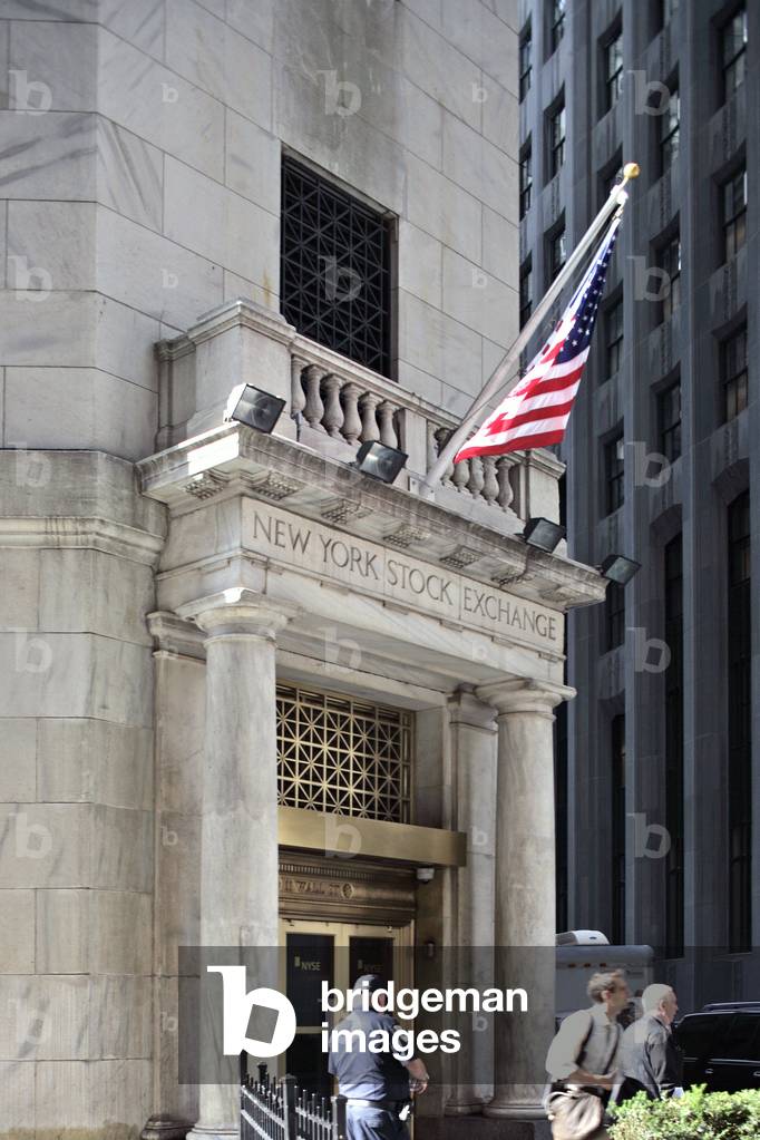 The New York Stock Exchange in Manhattan, New Yorkæ (USA).