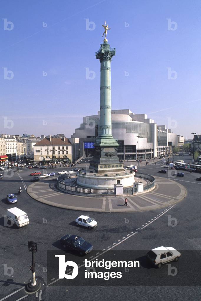 Place de la Bastille in Paris.