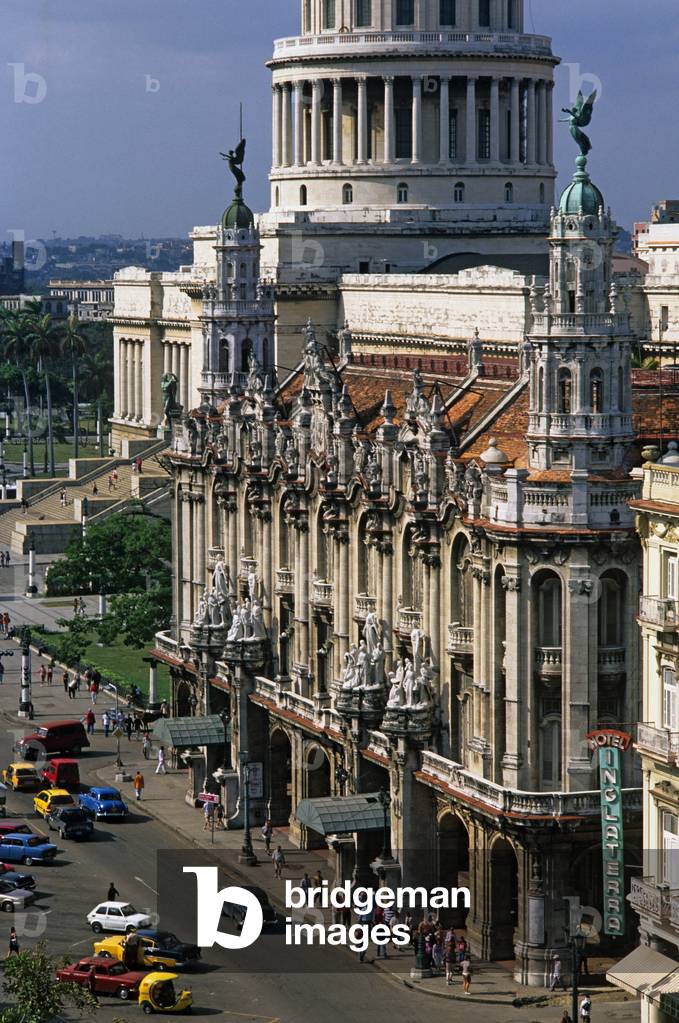 The Grand Theatre (Gran Teaotro) in Havana (Cuba).