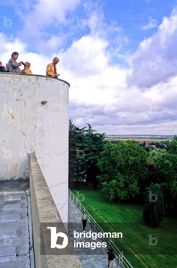 Villa Poiret in Mezy sur Seine (Les Yvelines). Construction 1924, architect Rob Stevens Mallet (1886-1945). Built for designer Paul Poiret.Photography 2000.