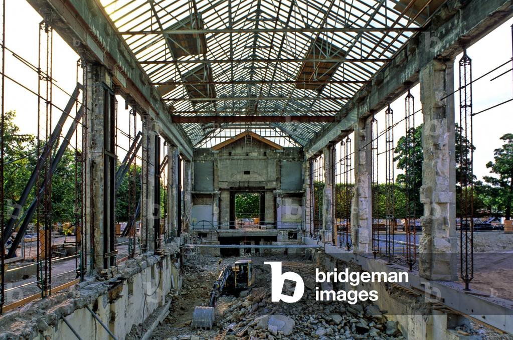 Renovation of the Musee de l'Orangerie, Jardin des Tuileries, Paris.