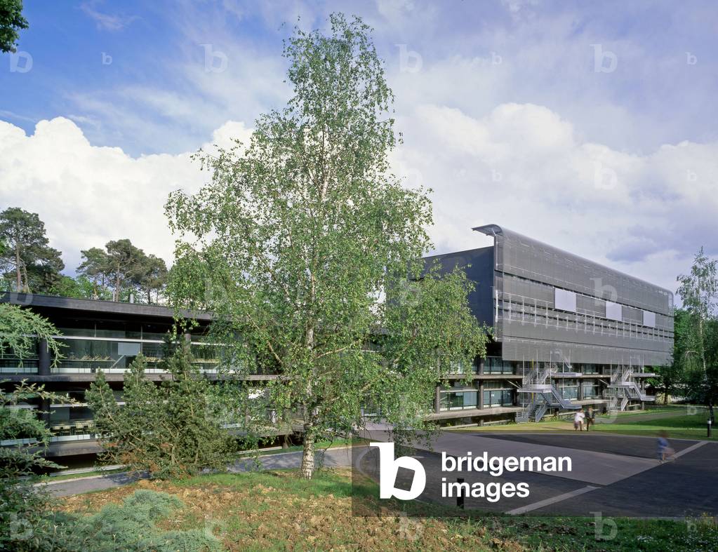 The Faculty of Sciences of Tours (Indre and Loire, region Centre). Architect Franck Hammoutene, 1996.