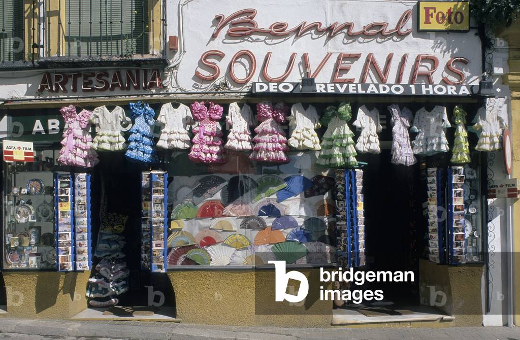 Santa Cruz district in Seville (Spain).