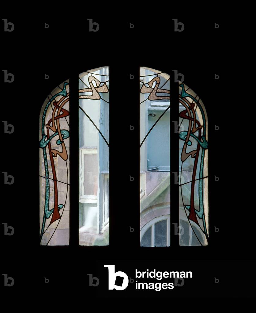 Le Castel Beranger, 14 rue La fontaine in Paris 75016. Architect Hector Guimard (1867-1942), 1895-1898. One of the most famous examples of Art Nouveau. The facades were awarded in the first competition of facades opened by the City of Paris.