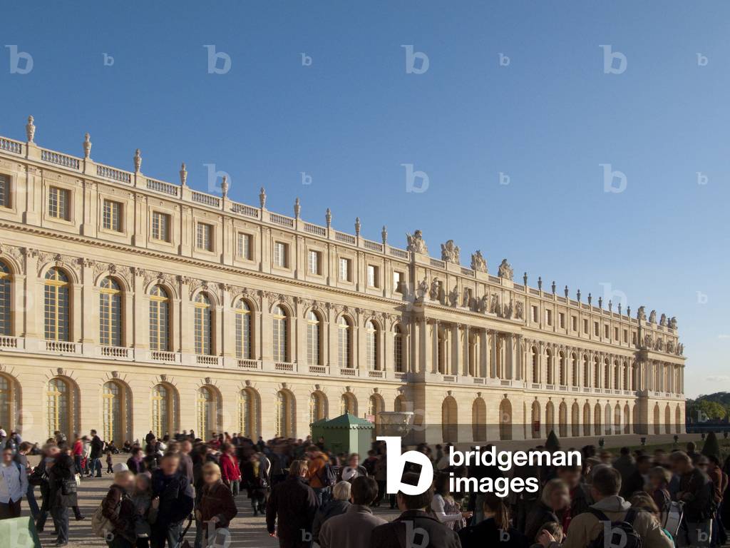 Chateau de Versailles (Yvelines, Ile de France). Principal architects: Louis Le Vau and Jules Hardouin Mansart, 1660-1700.