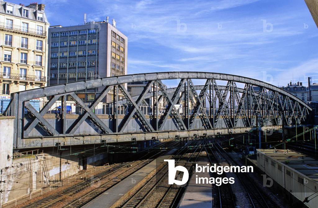 Pont de la rue de l'Aqueduc, Paris 10th.