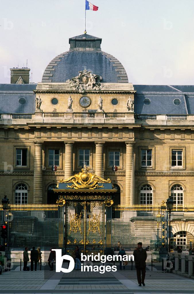 The Palais de Justice in Paris.