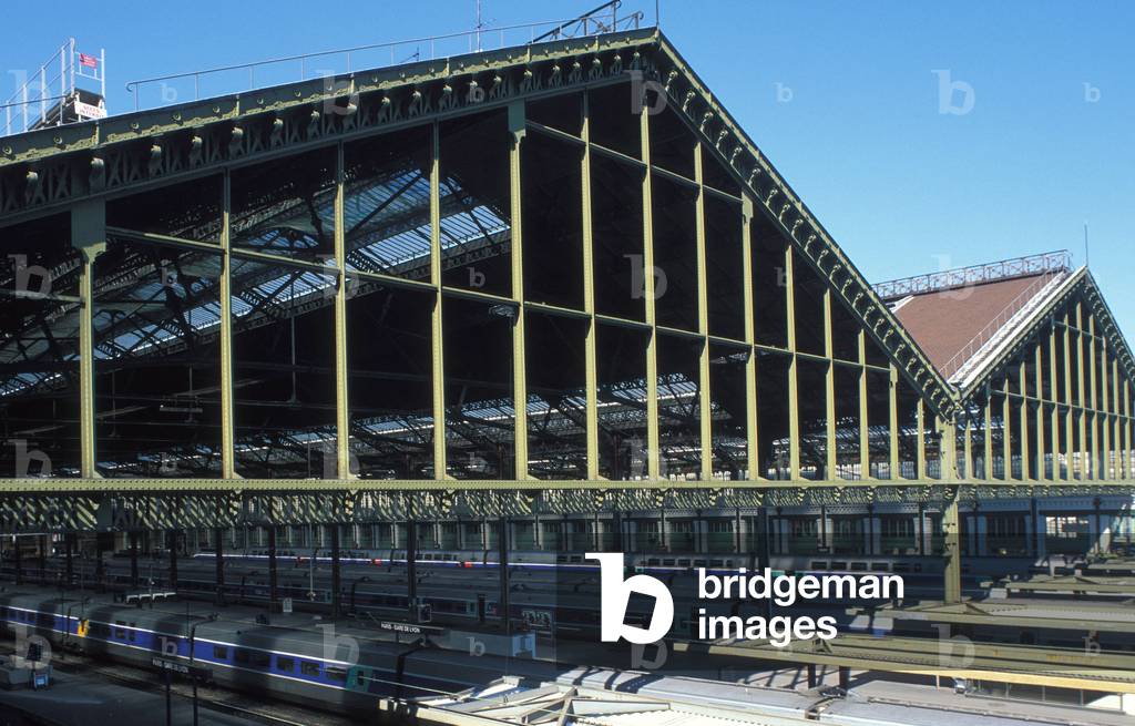 Gare de Lyon, Paris 75012. Architecture by Marius Toudoire (1852-1922), 1900. Photography 03/05/02