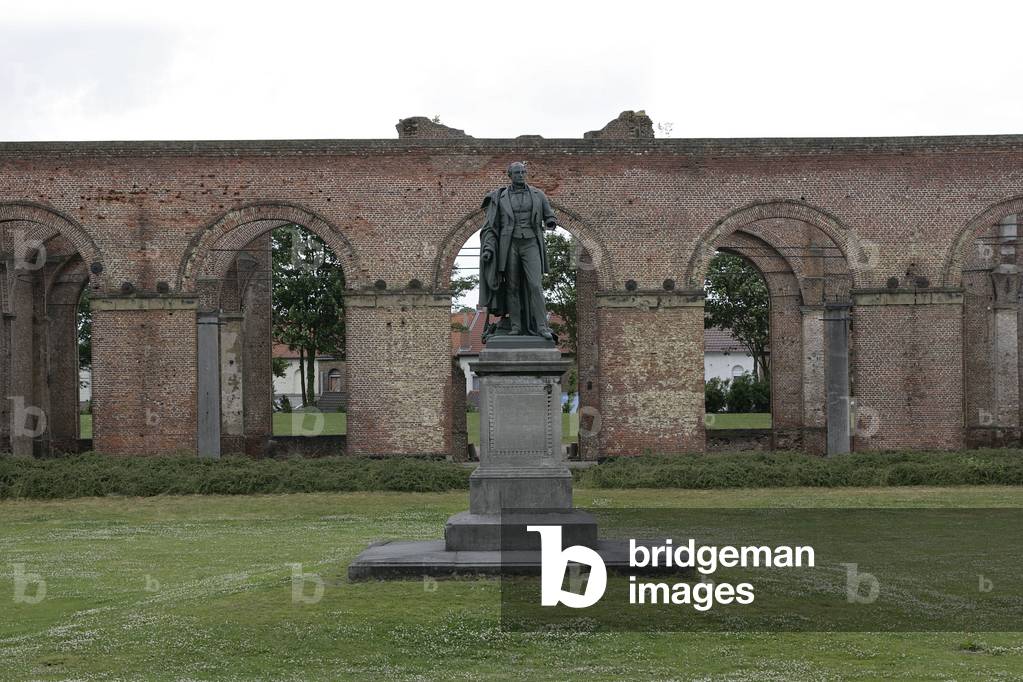 The Grand Hornu, now the Museum of Contemporary Arts, near Mons in Belgium. Architect Pierre Hebbelinck, 2002.