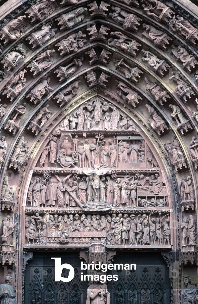 Cathedrale Notre-Dame de Strasbourg, 1 rue de Rohan, Strasbourg (Bas Rhin, Alsace region, France). Construction between 1176 and 1439.