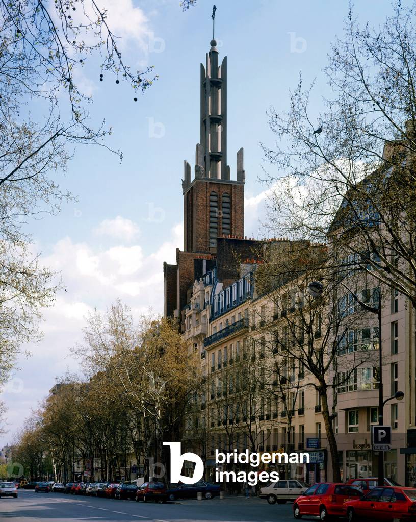 Church of the Holy Spirit in Paris 12th arrondissement. Architect Paul Tournon (1881-1964), 1935.