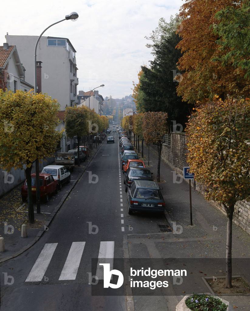 Avenue le Bobiller in Meudon (Hauts de Seine).