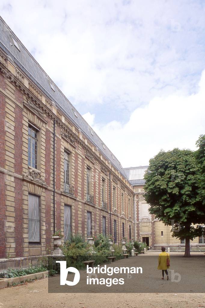 La Bibliotheque de France, Richelieu site in Paris 2nd arrondissement. Construction 1869, architect Henri Labrouste (1801-1875).