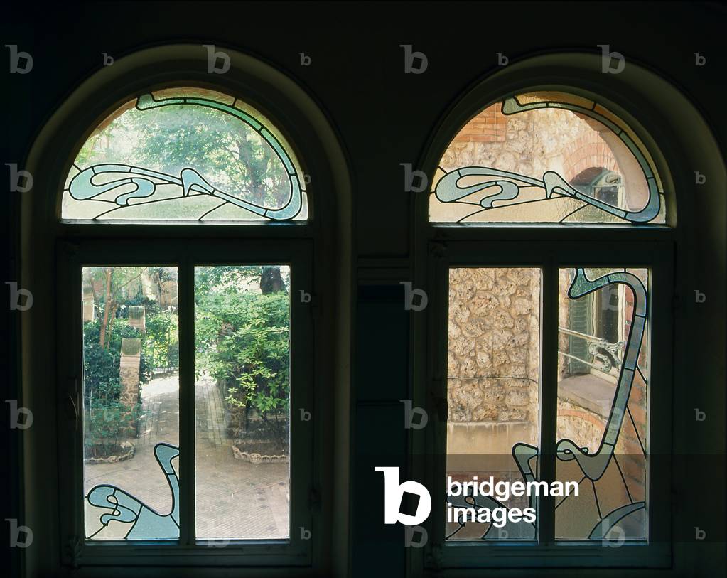 Le Castel Beranger, 14 rue La fontaine in Paris 75016. Architect Hector Guimard (1867-1942), 1895-1898. One of the most famous examples of Art Nouveau. The facades were awarded in the first competition of facades opened by the City of Paris.