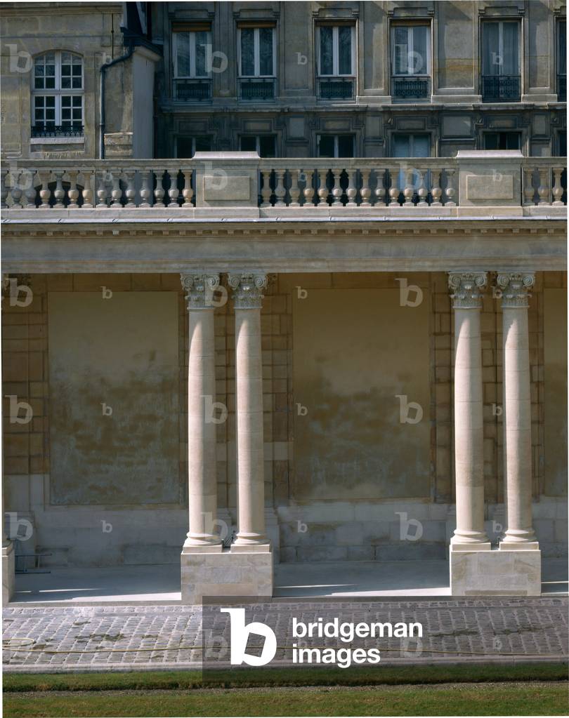 The Hotel de Soubise, the National Archives in Paris, 60 rue des Francs-Bourgeois and 58 rue des Archives, Paris 4. Architecture by Pierre Alexis-Delamair, 18th century.