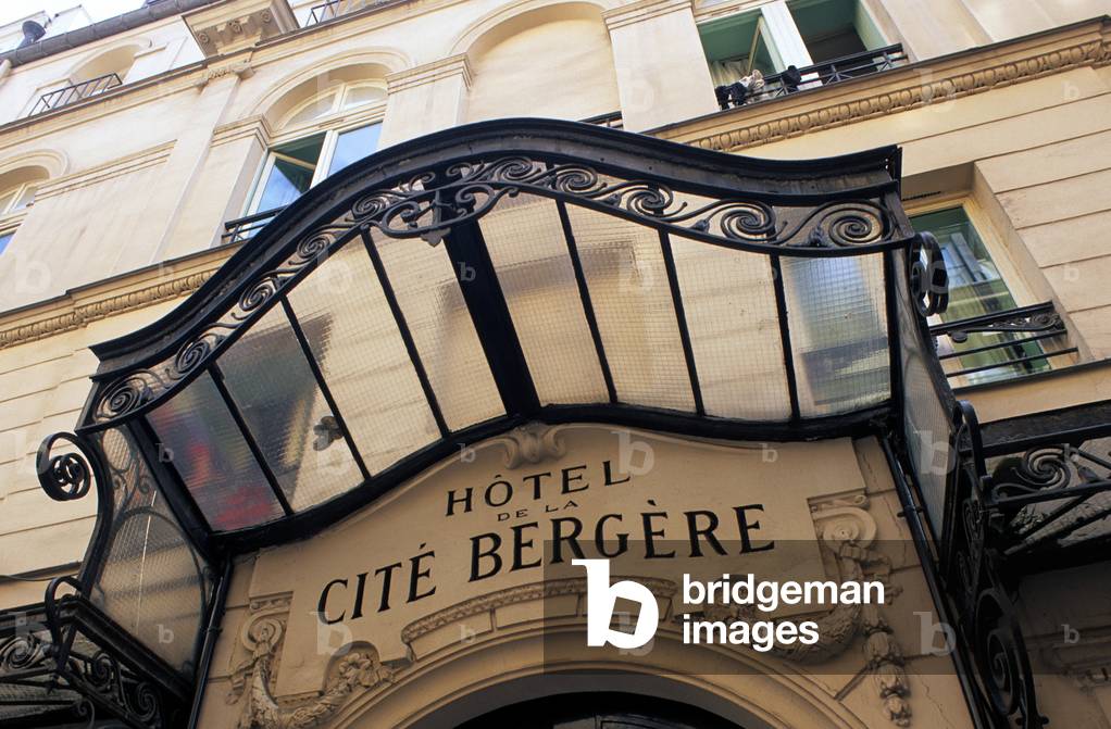 Hotel de la Cite Bergere in Paris 9th.