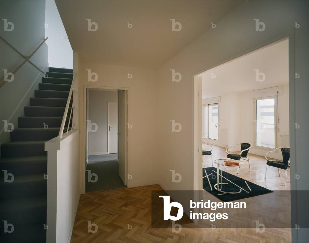 Social housing in Paris 75012, ZAC Corbineau. Realisation 1995, architects Maurios Georges and Nordemann Francis. Photography 1995.