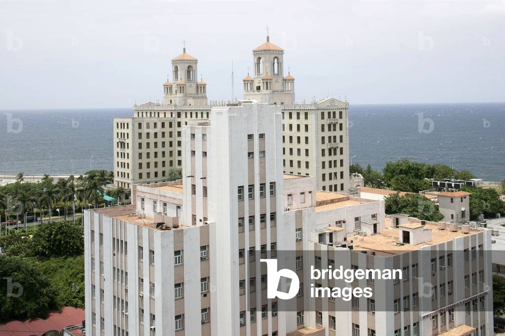 Vedado district in Havana, Cuba.