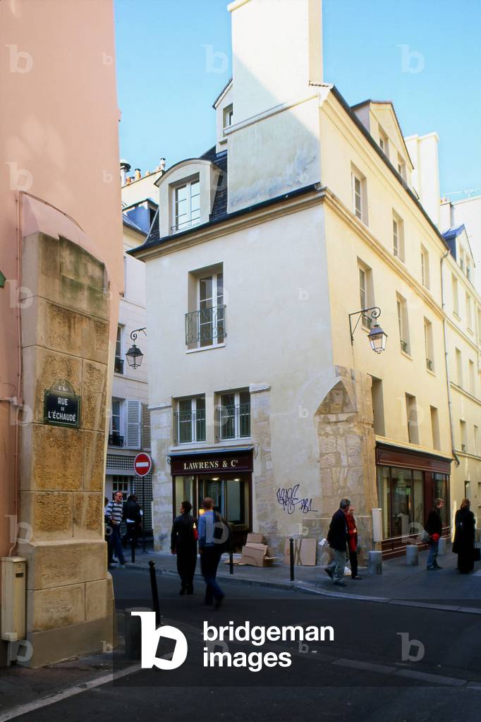 Rue de L'Echaudee in Paris 6th arrondissement.