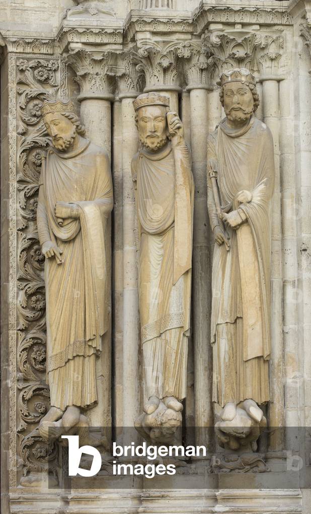 Porte des Valois - Basilique de Saint Denis (Saint Denis) - Frankreich, Ile-de-France, Seine-Saint-Denis