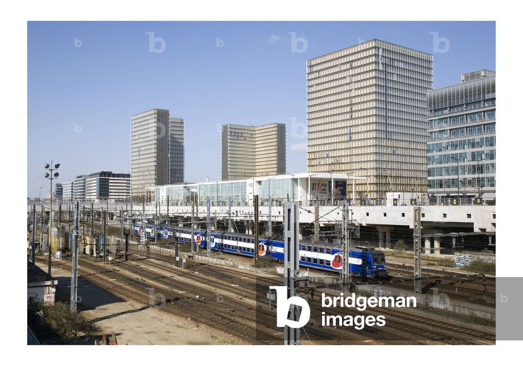 Image of The national library of France Francois Mitterrand from the