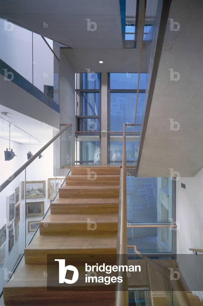 "Musee d'Art et d'Histoire du Judaisme a Parigi 3. Architettura di Francois Pin e Catherine Bizouard."