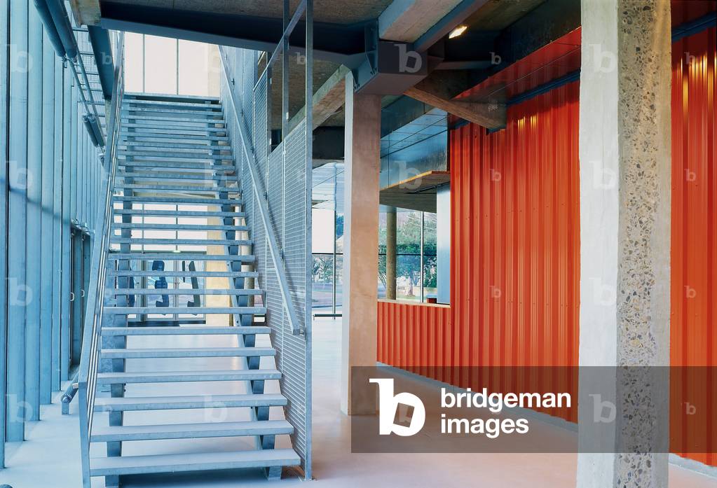 Theatre l'Eclat a Pont Audemer (Pont-Audemer), Eure (27), Alta Normandia (Alta Normandia), Francia. Architettu
