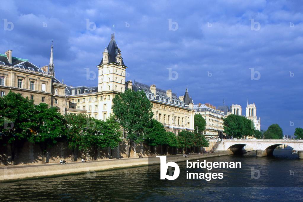 "L'Ile de la Cité Quai des Orfèvres"
