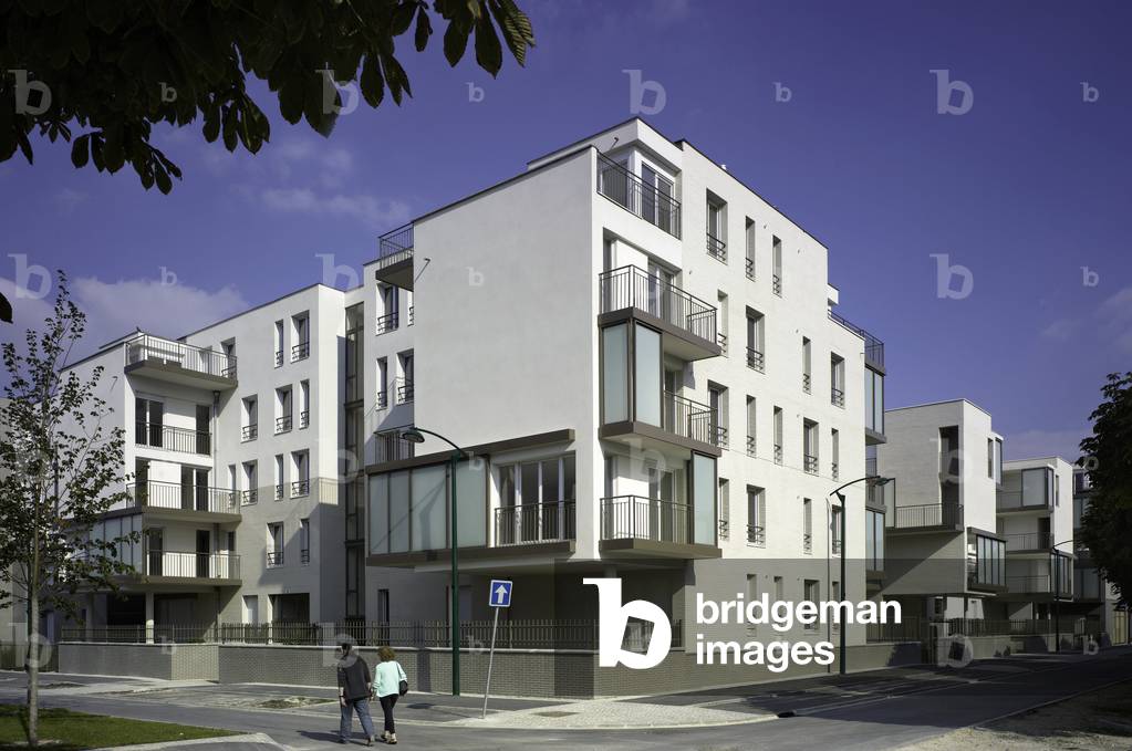 "Housing sociale a Reims (Marne). Architetto Jean Michel Jacquet" di Jean-Michel Jacquet