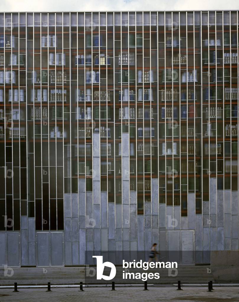 "Fassade des Grenier du Lieu Unique in Nantes. Architektur von Patrick Bouchain" von Patrick Bouchain