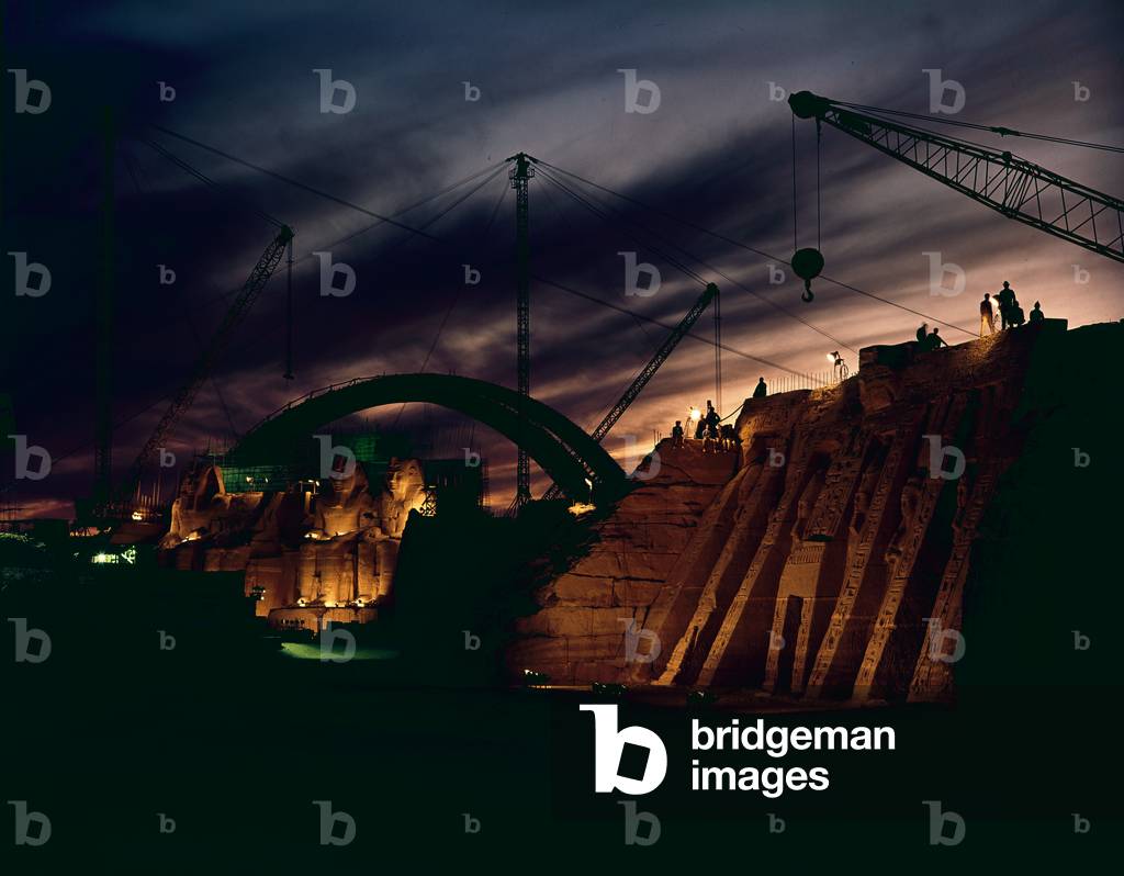 Abu Simbel (from a series on Egypt), 1967-1968 (photo)