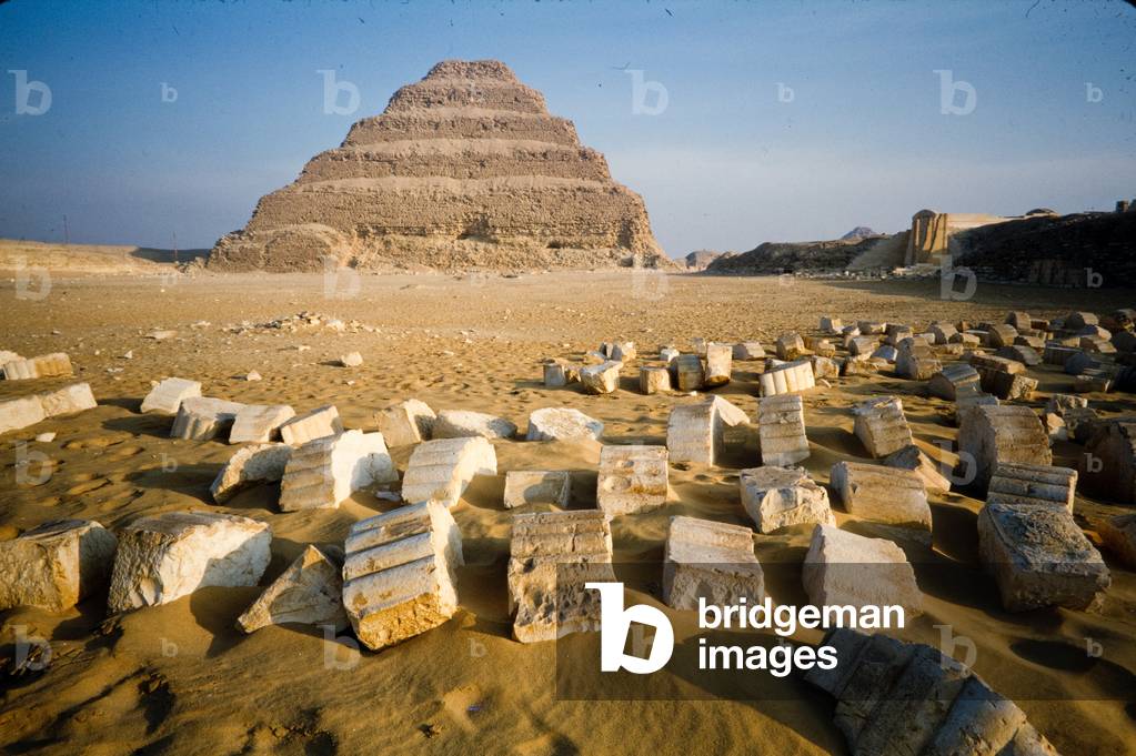 Ancient Egypt Series: Step Pyramid, 1968 ? (photo)