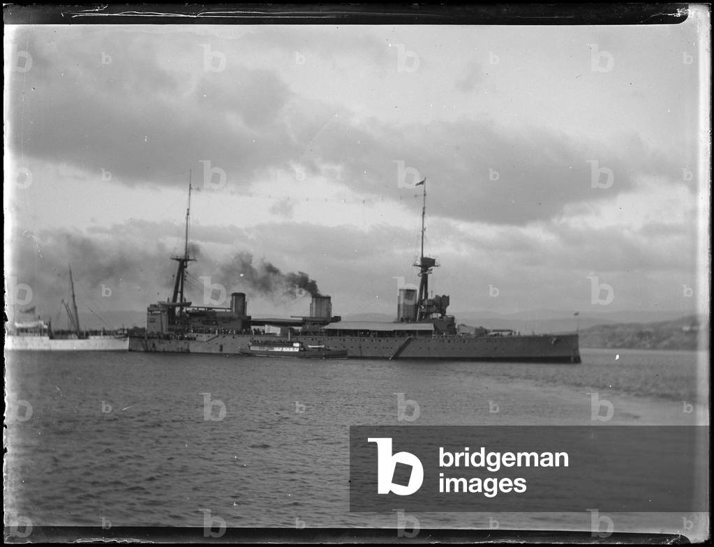 Dominion Day: Ships in the Harbour, Wellington, New Zealand, 26 September 1907
