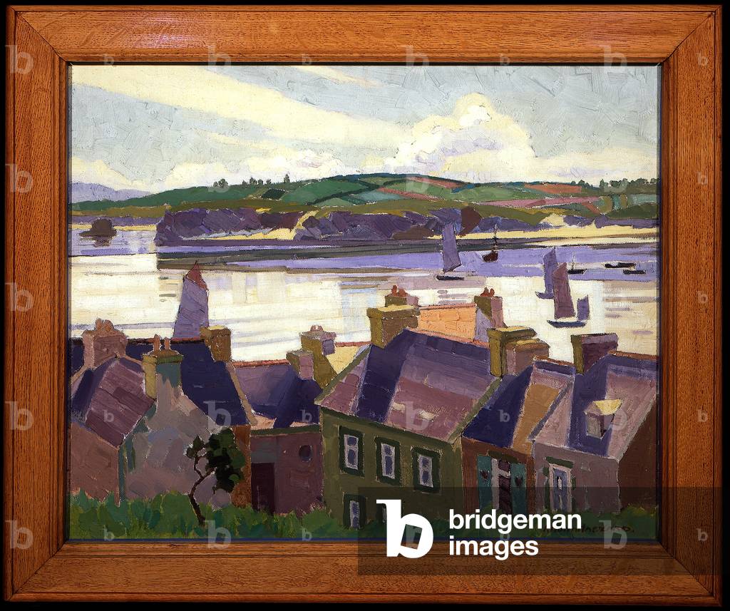 Morning calm, Camaret, 1926 (oil on canvas)