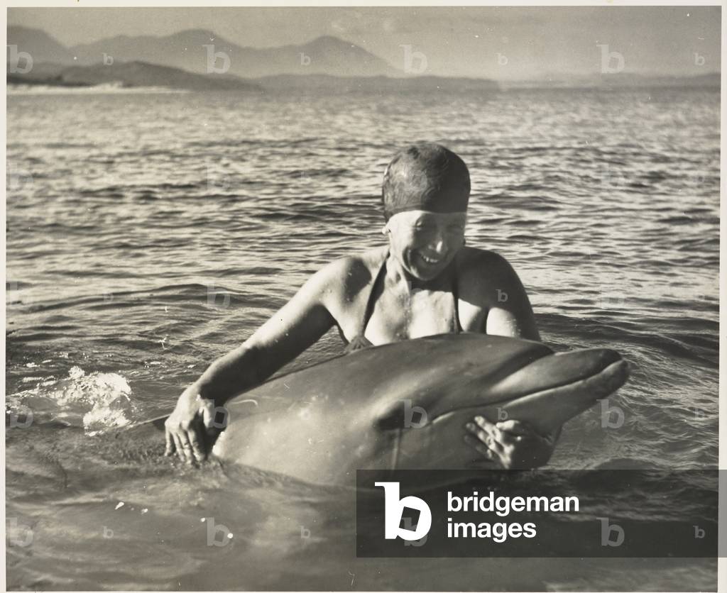 Mrs. Goodson and Opo, 1956 (gelatin silver print)