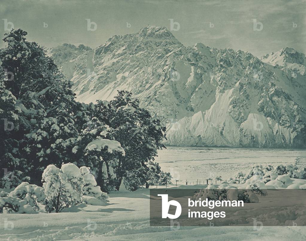 Rotten Tommy, Mt Cook district, New Zealand, 1920s (b/w photo)